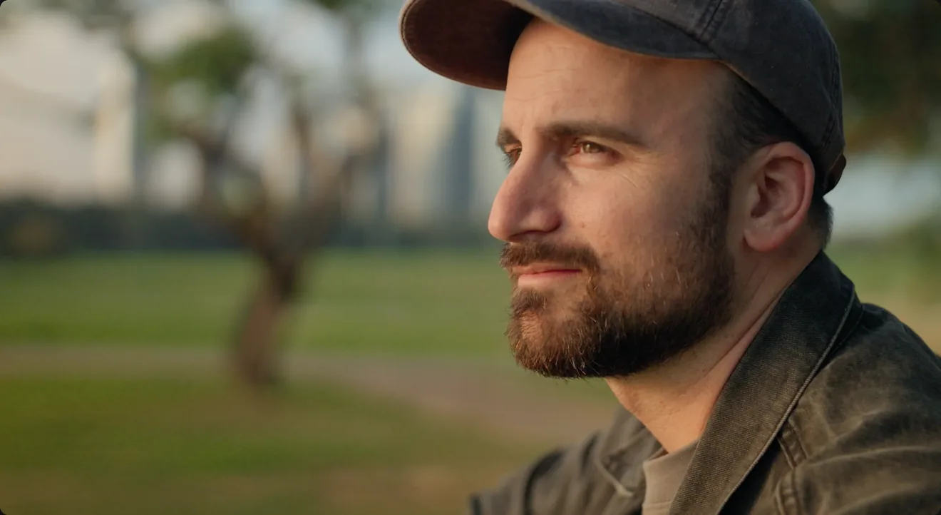 A still from the founders’ film